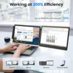Portable Monitor 14.2'',Laptop Screen Extender