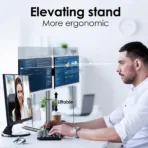 Portable Triple Monitor , Laptop Screen Extender， Laptop Monitor Extender， Triple Portable Monitor