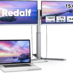 Portable Triple Monitor , Laptop Screen Extender， Laptop Monitor Extender， Triple Portable Monitor