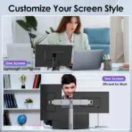 Portable Triple Monitor , Laptop Screen Extender， Laptop Monitor Extender， Triple Portable Monitor