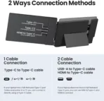 Portable Monitor 14.2'',Laptop Screen Extender
