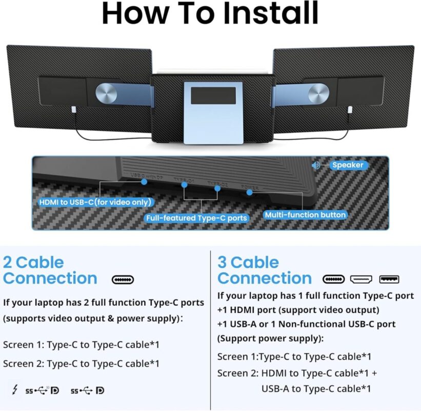 Redalf Detachable Screen Extender